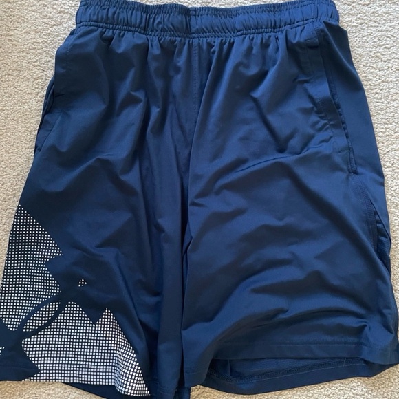 LG Other - Under Armour  Navy Athletic Shorts for Men
